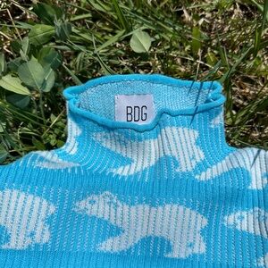 BDG polar bear tight knit